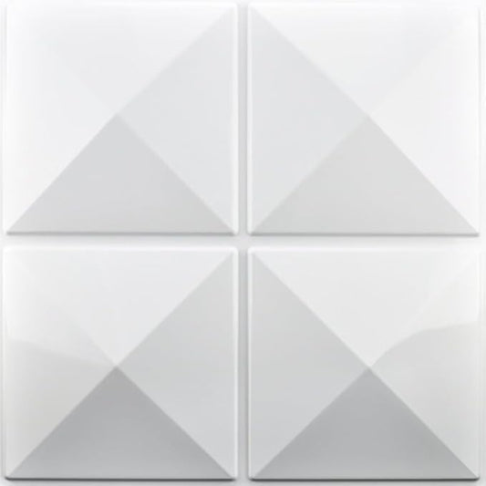 Art3d Decorative 3D Wall Panel, 32 Sq.FT PVC Interior Wall Decor for Living Room, Bedroom, Lobby, Office, Shopping Mall, White