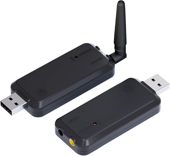 SPENFiLY Wireless IR Signal Booster – Infrared Repeater Kit with Long‑Distance Transmission, Compatible with TVs, Media Players, Air Conditioners & Other IR Appliances (Control of 2 Devices)