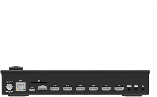 Cinetreak C2 HDMI 5.5 Inch Screen Multi-Format Professional PTZ Control Video Switcher Mixer with REC,Playback, Macro Media,Vertical Livestream (NDI updatable)