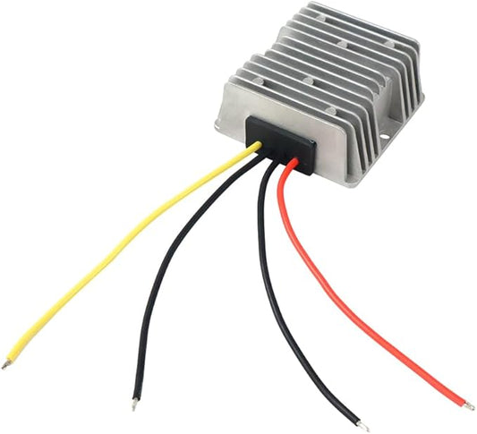DC Converter 12V to 24V 4A Step Up Converter DC Voltage Regulator Power Converter Waterproof Module Transformer for Led Project, Horn, Dashboard...