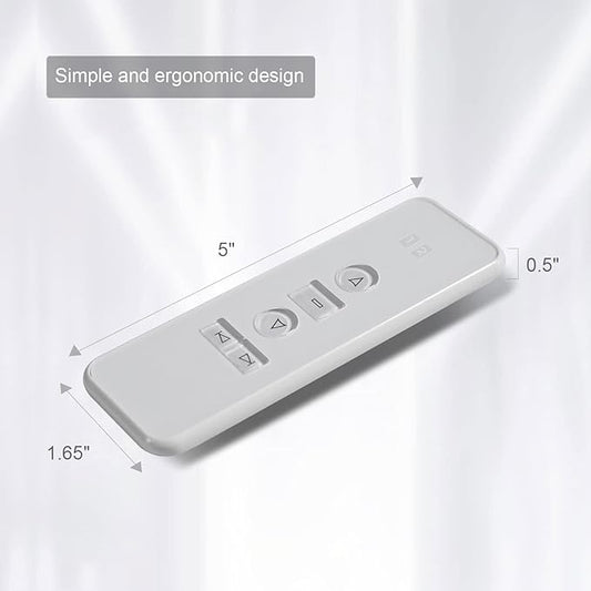 Sortfle AC123-022 Channel Wireless RF433.92 Controller Traansmitter Remote, Working for Electric Blinds