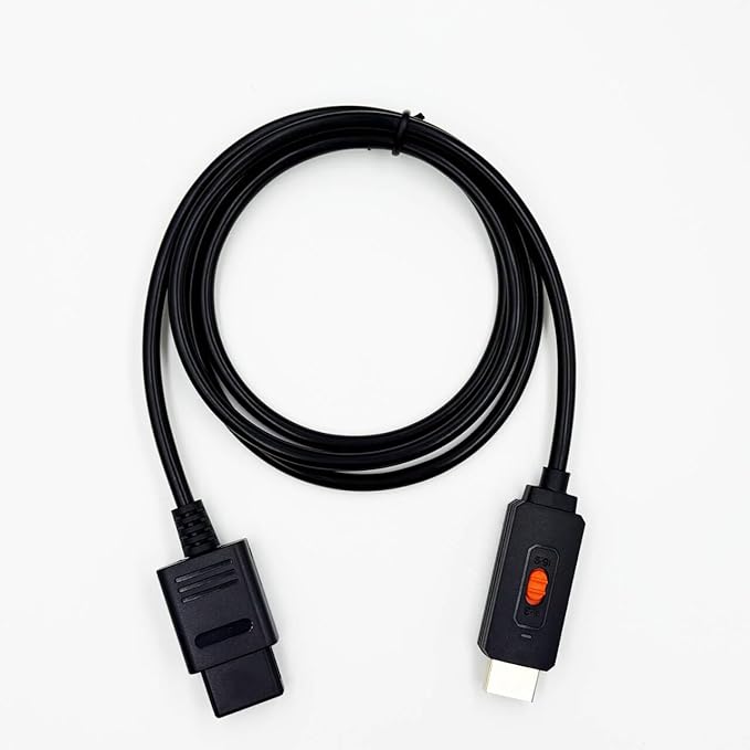 Azduou N64 to HDMI Converter Converts N64 Game Console Video Signal to HDMI Signal Easily Connect The Game Console to HDTV Adapter/Converter(Support N64,SNES,SFC,NGC 4 in 1)
