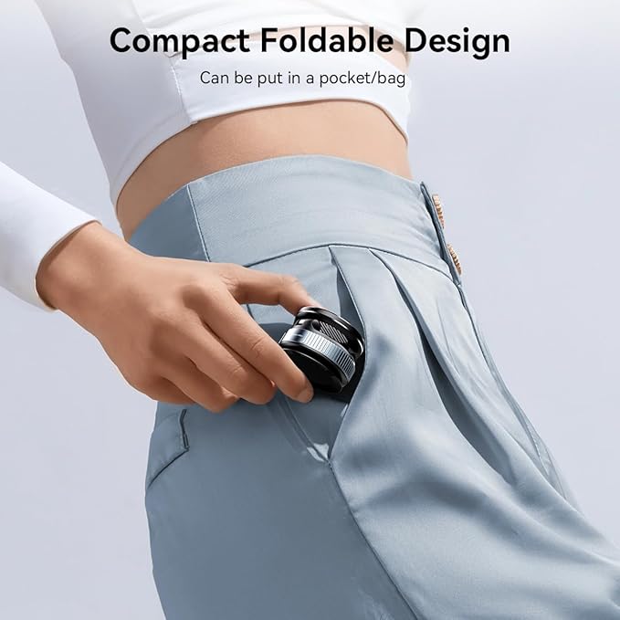 Upgraded Nano Gel Magnetic Phone Holder, 360° Rotation Vacuum Suction Cell Phone Mount for Magsafe,Strong Suction Adjustable Phone Car Mount Foldable Stand for iPhone 12-16 Series(Not Charge Phone)