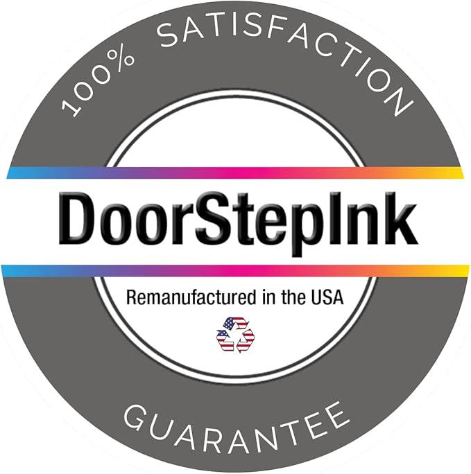 DoorStepInk 952XL 2 Black, 1 Cyan, Magenta, Yellow Remanufactured Ink Cartridge Replacement for HP 952XL β Compatible with OfficeJet 7740/8715 / 8216/8719 β High Yield 5-Pack