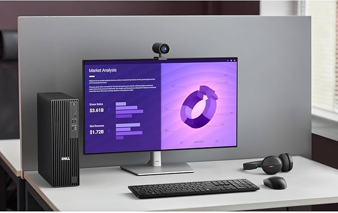 Dell Pro Slim QCS1250 Business Desktop, New OptiPlex Version, Intel Core i7-14700(20 Core, 28 Threads), 16GB DDR5 RAM, 1TB PCIe SSD, Ultra-Quiet Design, Dual 4K Monitor Support, USB-C, Windows 11