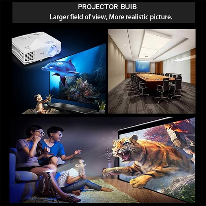 Migokrust Genuine Original V13H010L96 Replacement Projector Lamp/Bulb with Housing for Epson Home Cinema 1060 2100 2150 2200 2250 660 760 760HD 880 Projector-(OEM Bulb Inside)