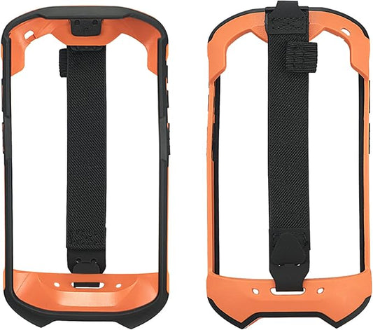 IYOUBOL Protective Cover Bumper Case Rugged Boot with Hand Strap for Zebra TC51 TC510K TC52 TC56 TC57 Orange