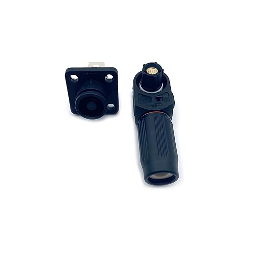 150A-200A 1500V Battery Energy Storage Connector, 35-50mm² High Current Connectors Quick Plug Terminal Black Right Angle Plug and Socket IP67 Waterproof Power Adapter Threaded Wiring
