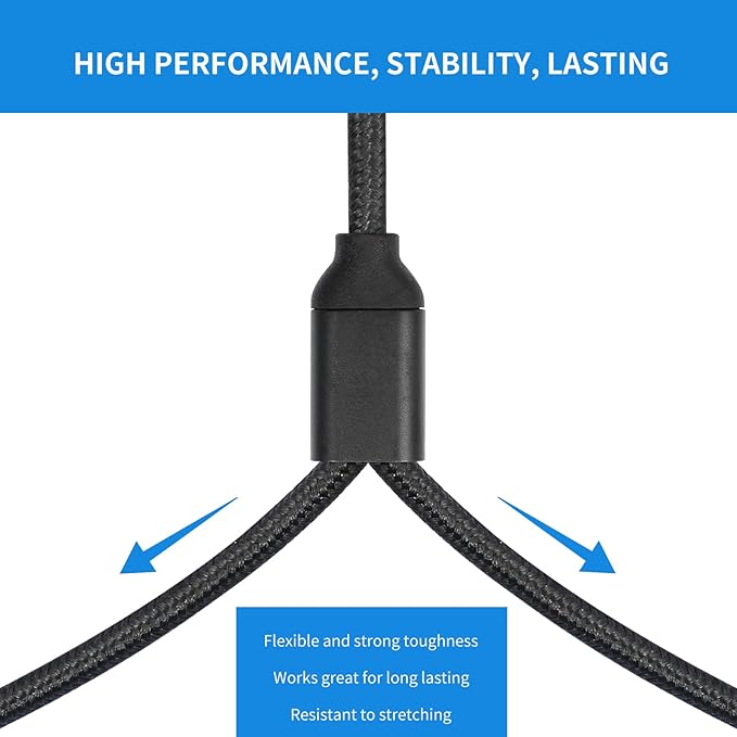 SiYear USB C to Dual XLR Male Audio Cable, Type C to 2 XLR Male Adapter Stereo Power Amplifier Cable for Connecting Smartphones USB C to Active Speaker, Laptops,Mixer Console(3.3FT/1M