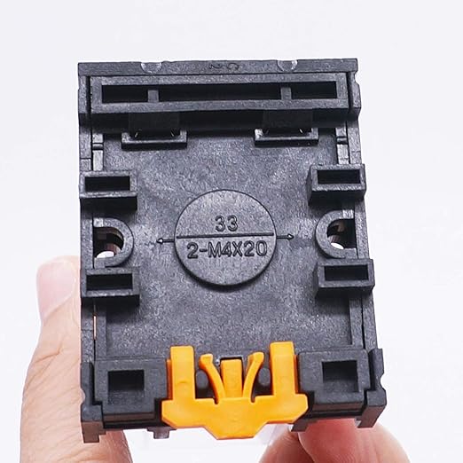 TWTADE/JTX-2C, MK2P-I DPDT Power Relay with Plug-in Terminal Socket Base, AC 12V Coil, 8 Pin 2NO 2NC