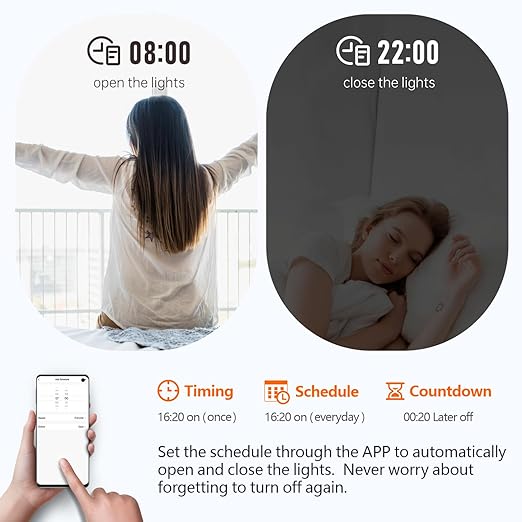 DieseRC 2 Channels WiFi Smart Switch, AC 90V-250V 220V Passive Output Relay Module Ewelink APP WiFi Control Compatible with Alexa/Google Home, Inching/Self-Locking Switch