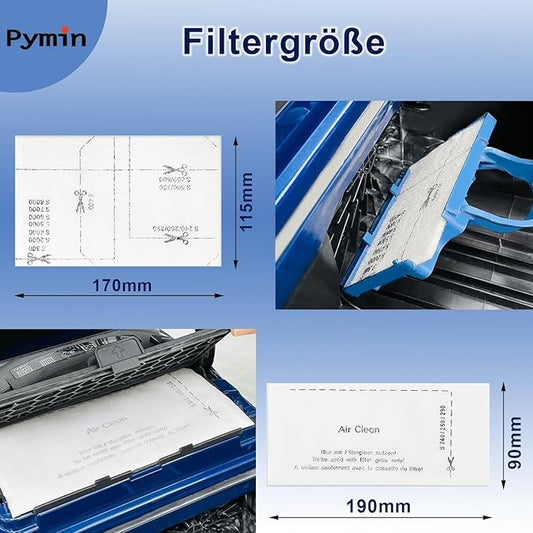 Pymin Upgraded 20 Pack GN Vacuum Dust Bags Compatiable with Miele Hoover Bags,3D Efficiency GN Vacuum Bags for Classic C1,Complete C2 C3, S227 S240, S270, S400, S600, S800,S2, S5, S8 Series