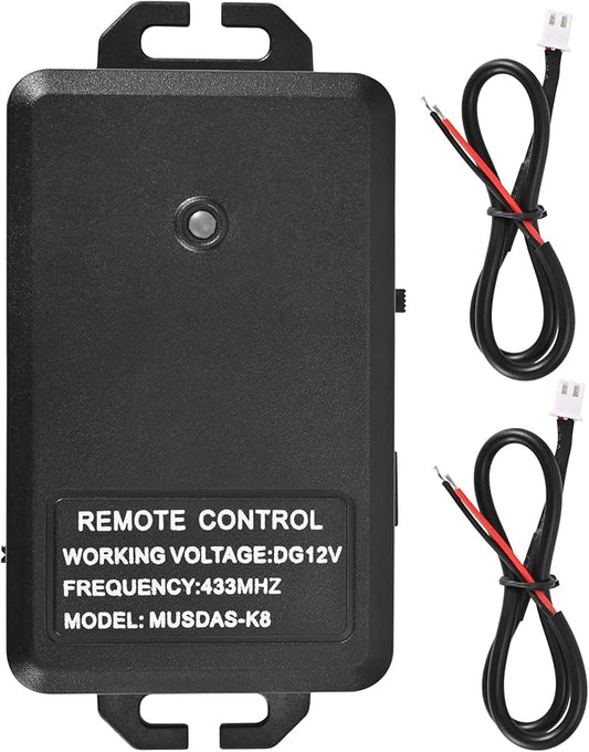 Access Control System with Remote Control – 600lbs Magnetic Door Lock Kit, 12V Fail Safe NC Mode, Secure & Easy DIY Installation for Smart Home Entry (K8-1200LBS Remote Control Lock Ki)