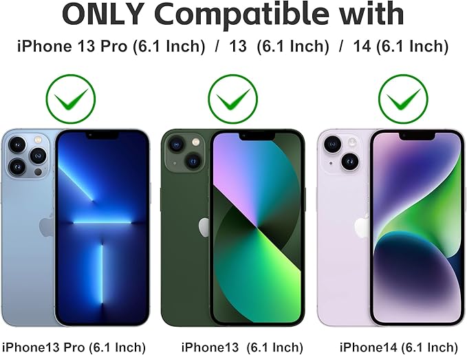 Matte Privacy Screen Protector for iPhone 14/iPhone 13Pro /13 Screen Protector Privacy Glass Anti-Glare,Anti-Spy Tempered Glass Film,Smooth and Responsive Touch Anti-Scratch