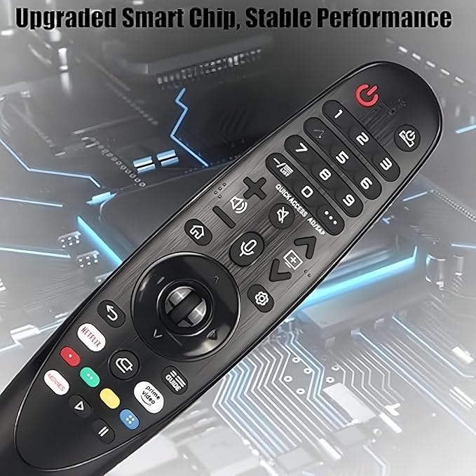 Remote Replacement Control compitable with LG Smart TV Magic Remote, AKB7585501 Universal Compatible with All Models for LG TV(NO Voice Function No Pointer Function)