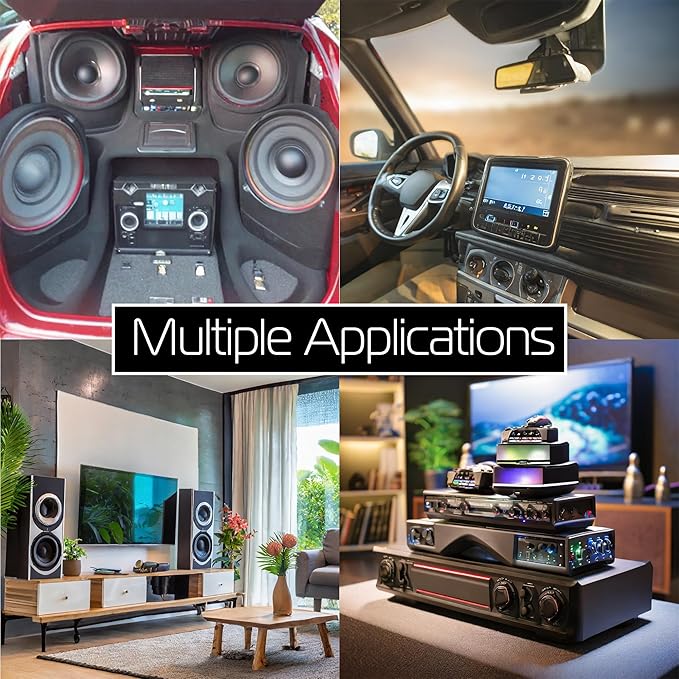Elite Audio EA-PRMY2M Premium 2-Ch Oxygen Free Copper RCA Y-Adapter - 1.5ft. Dual Male to Female Twisted Pair with Noise Reduction