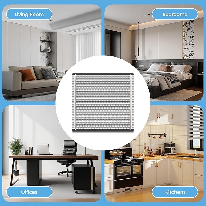 (2-Pack) 410 Replacement Filter Compatible with April-Aire Whole House Air Purifier 4400, 3413, 2416, 2413, 1610, 1413 MERV 10, Actual Size: 16.75" x 27.75" x 4", Nominal Size: 16''x28''x4''