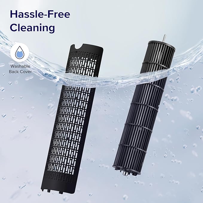 LEVOIT Classic 36 inch Tower Fan for Bedroom, 25ft/s Airflow Standing Fan that Blows Cold Air for Home, 90ยฐ Oscillation, Quiet 28dB, Remote, 12H Timer, 5 Speeds, 4 Modes with Smart Sensor, Black