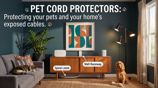 Pet Cord Protectors: How to Manage Exposed Cables in Homes With Cats and Dogs
