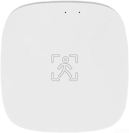 Smart Zigbee/WiFi Motion Sensor, Human Presence Motion Sensor with PIR and Millimeter Wave Detection, Static Presence Recognition, Light and Environmental Monitoring(B)