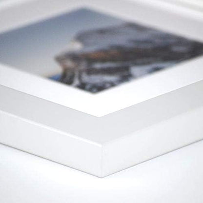 Frame It Easy 33 x 37 White Wood Frame (Derby)