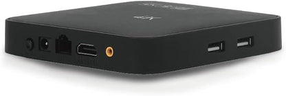 Lunzn Smart Digital Signage Player with Non-Subscription CMS Software 7x24 Stable Auto Play Make TV Set Become LCD Display Andriod 4K Advertising Media Player(YM05)