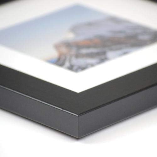 Frame It Easy 33 x 11 Black Wood Frame (Derby)