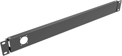 QiaoYoubang 1U Hinged Rack Panel 1D XLR HDMI Audio Rack Mount Panel for 19 inches Rack Mount (1D)