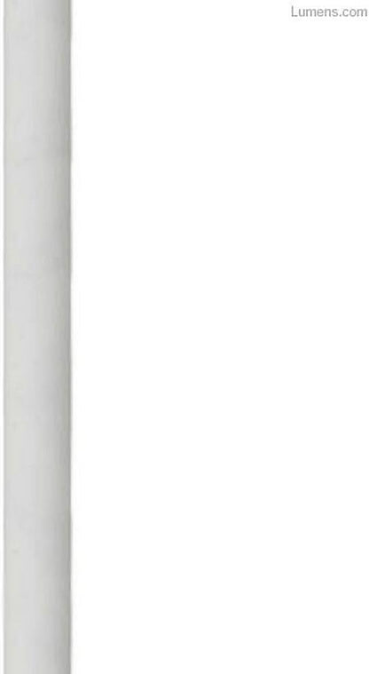 Matthews AT-5DR-WH Atlas Indoor/Outdoor 5-inch Downrod, Ceiling Fan Accessory, Gloss White