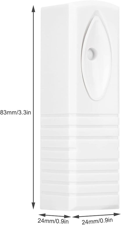 MUNEFE Wired Photoelectric Vibration Alarm Sensor, Home Security Detector Alarm Sensor, Wired Smart Glass Break Detector for Providing Rugged Data Protection