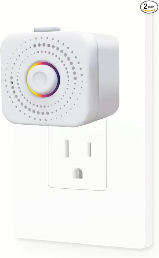Nomo Smart Care Satellite - Eliminate Dead Zones & Boost Signal - Motion & Light Detector - Works w/Nomo Smart Care System - 2 Pack