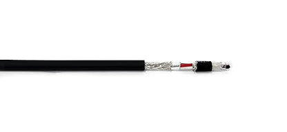 KWANGIL 6C 24AWG AMSB Shielded Cable Wire (UL2464) - Highly Flexible Str TC, PVC Ins, OS+TC BRD, PVC JKT for CNC Machine, Stepper Motor, VFD Spindle (Matte Black 50FT)