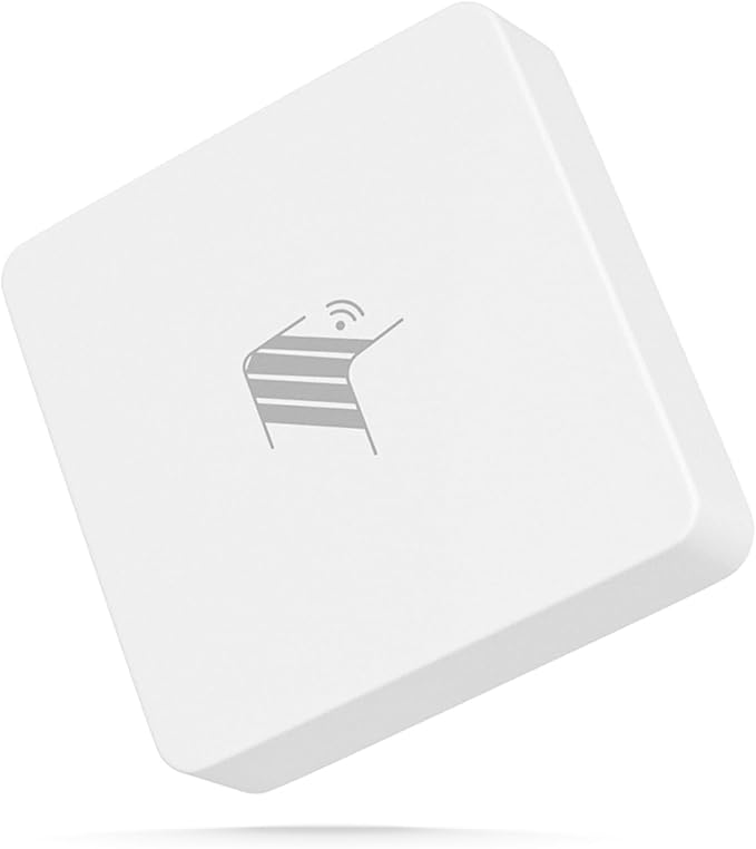 THIRDREALITY Zigbee Smart Garage Door Tilt Sensor, Adjustable Sensitivity Levels, 2-Year Battery Life, Zigbee Hub Required