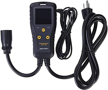 DIGITEN DTC101 Temperature Controller Digital Heat Mat Thermostat Greenhouse Thermostat Outlet Heating Cooling Temperature Control Seedlings Germination Rooting Fermentation Reptiles