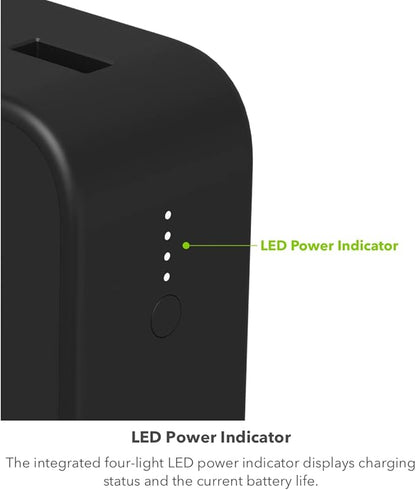 mophie Powerstation XL Power Bank 2023-20,000 mAh Large Internal Battery, (2) USB-A Ports and (1) 20W USB-C PD Fast Charging Input/Output Port, Travel-Friendly