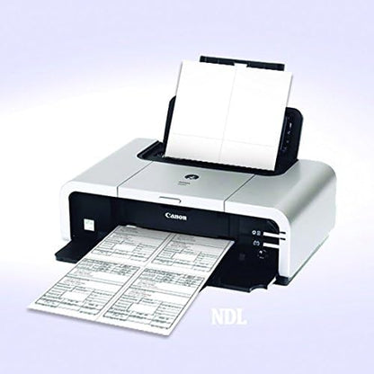 W-2 or 1099 Forms Blank Paper 4-Up Version "NO Instructions on Back" for Laser and Ink Jet Printer (1 Pack of 100 Sheets)