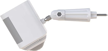 HOLACA Tree Mount Trail Camera Holder with 1/4" Universal Threads for Solar Panel and Spotlight Cam Pro/Plus Stick Up Cam Battery/Wired Camera Tree Holder Screw Mounting Bracket (White)