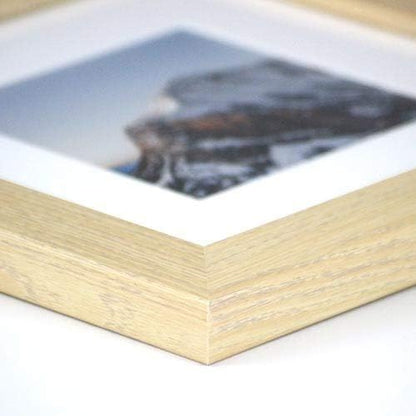 Frame It Easy 33 x 30 Wheat Wood Frame (Derby)