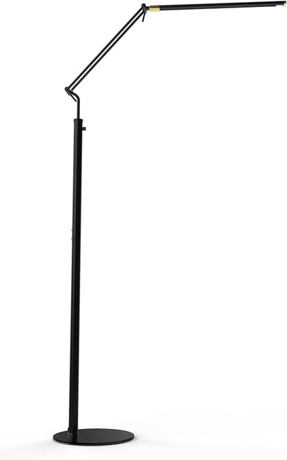 Cocoweb High Powered, dimmable, LED Floor Lamp - Fled-GPS (Black Brass)