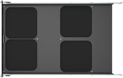 Mac mini Sliding Rack Shelf. Mounts 4 Mac Minis in A 19In Standard Rack.