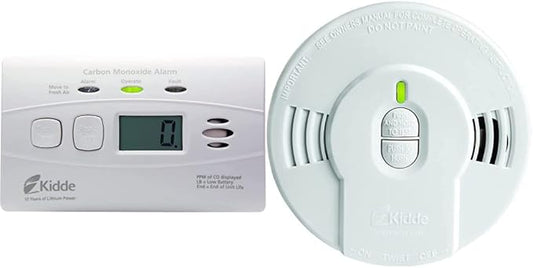 Kidde Smoke & Carbon Monoxide Detectors with 10-Year Battery