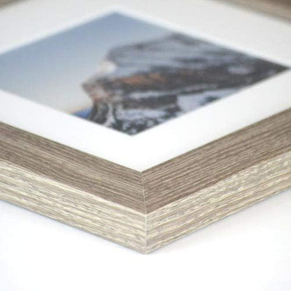 Frame It Easy 33 x 32 Rustic Gray Wood Frame (Derby)