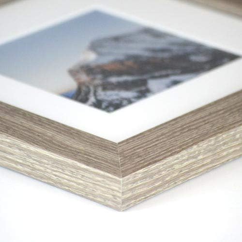 Frame It Easy 33 x 39 Rustic Gray Wood Frame (Derby)
