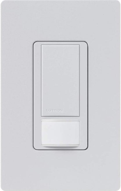 Lutron Maestro Motion Sensor Light Switch Indoor for Bathroom, Garage, Laundry Room, Any Bulbs, Occupancy Vacancy Sensor, Single-Pole, MS-OPS2-PD, Palladium