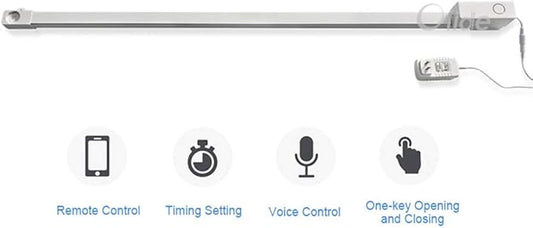 Intelligent Smart Automatic Slide Window Closer App Control Workable with Google Home Amazon Alexa (Window Width 35inch)