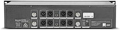 Wireless Microphone System Pro Audio 8 Channel UHF 8 Lavalier Bodypacks 8 Lapel Mic 8 Headsets for Karaoke System Meeting Church Speaking Conference Wedding Party Frequency B