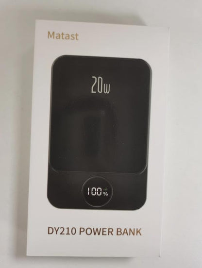 Magnetic Portable Charger, 10000mAh Power Bank with PD 20w Fast Charging, USB C in&Out Battery Pack, Compatible with Mag-Safe for iPhone 16/15/14/13/12 Pro/Pro Max Series, Samsung, Android, and More