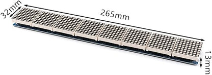 EC Buying MAX7219 Dot Matrix 8 in 1 Display Module for Arduino Microcontroller - Electronic SCM Control Drive LED
