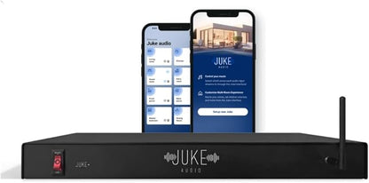 Juke+ | 6 Zone Audio Amplifier | 100 Watts per Channel | Multi-Room Audio System | Airplay 2, Spotify Connect, Built-in Streaming