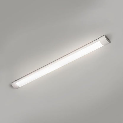 colmeguna 1 Packs 4FT LED Batten Light, Ultra-Thin Slim Ceiling Surface Mounted Light, 40W, 4000K, IP20, LED Ceiling Lamp for Garage, Shop, Hallway, Office, Market